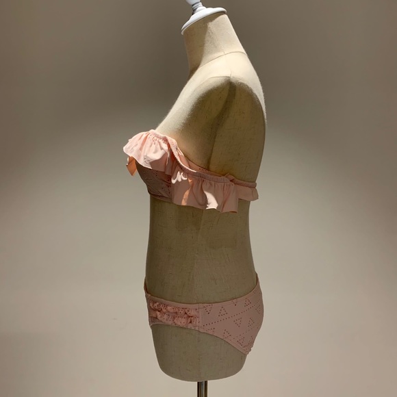 Seafolly Lola Rae Bandeau Top And Hipster Bikini - Picture 3 of 10